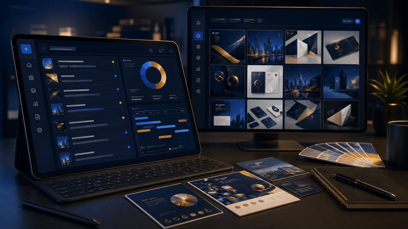 Design subscription platform and brand collateral workflow